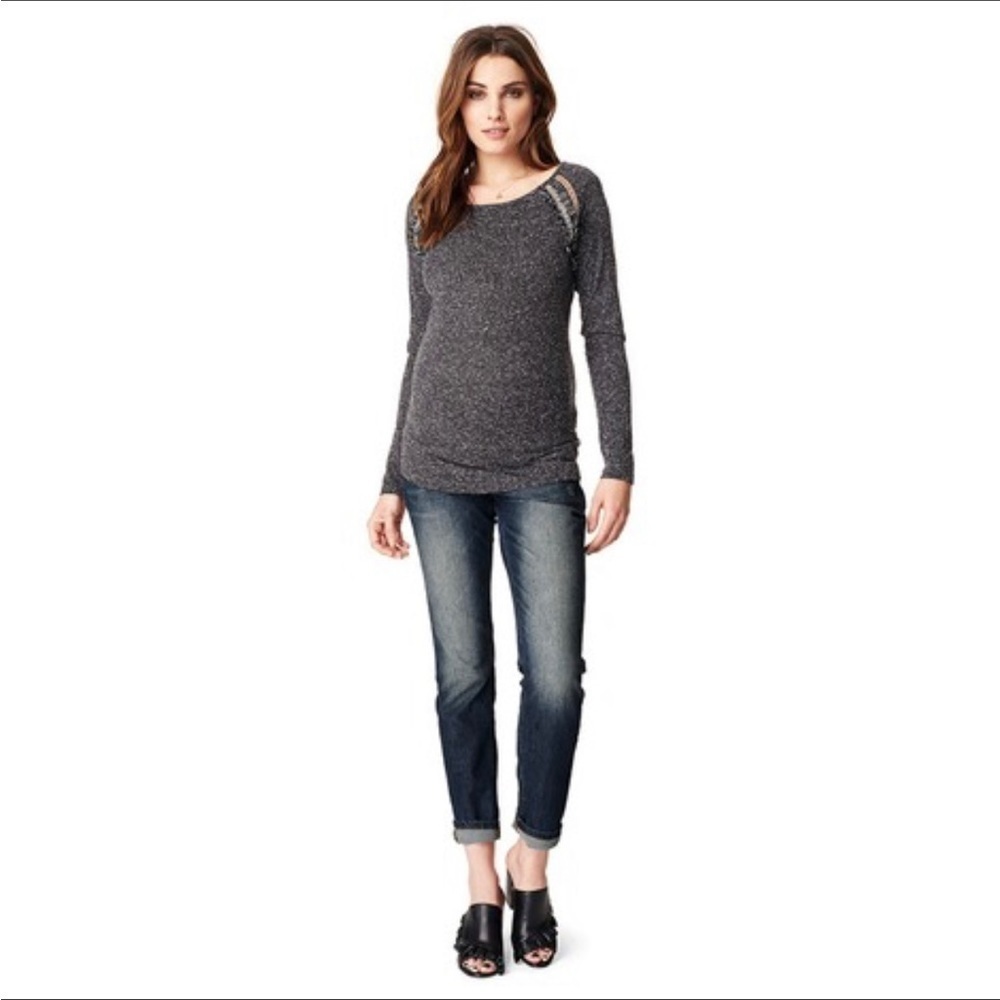 Noppies “Henna” Frills Top Maternity Long Sleeve
